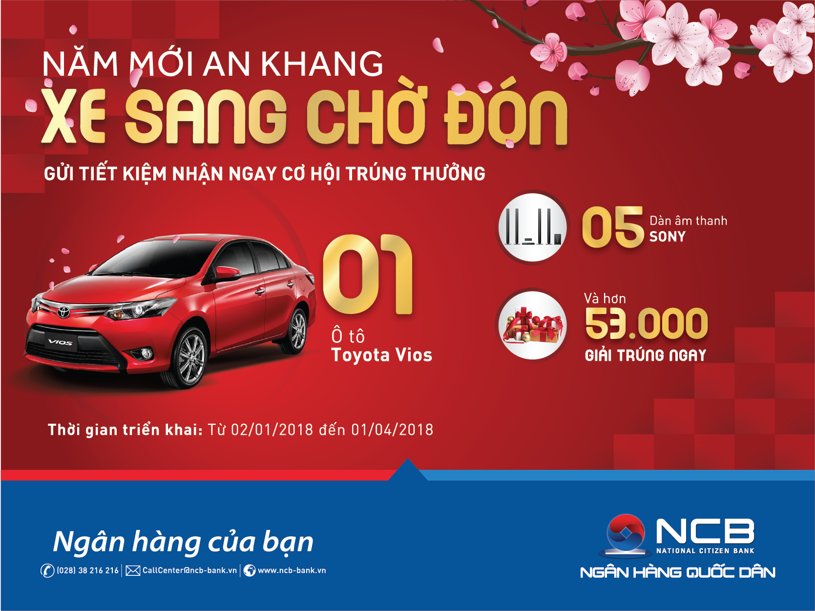 KẾT QUẢ QUAY SỐ TRÚNG THƯỞNG CHƯƠNG TRÌNH “NĂM MỚI AN KHANG, XE SANG CHỜ ĐÓN