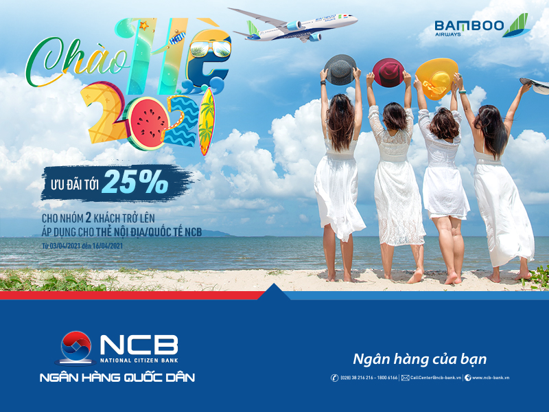 CHÀO HÈ CÙNG BAMBOO AIRWAYS - NHẬN ƯU ĐÃI LÊN ĐẾN 25%