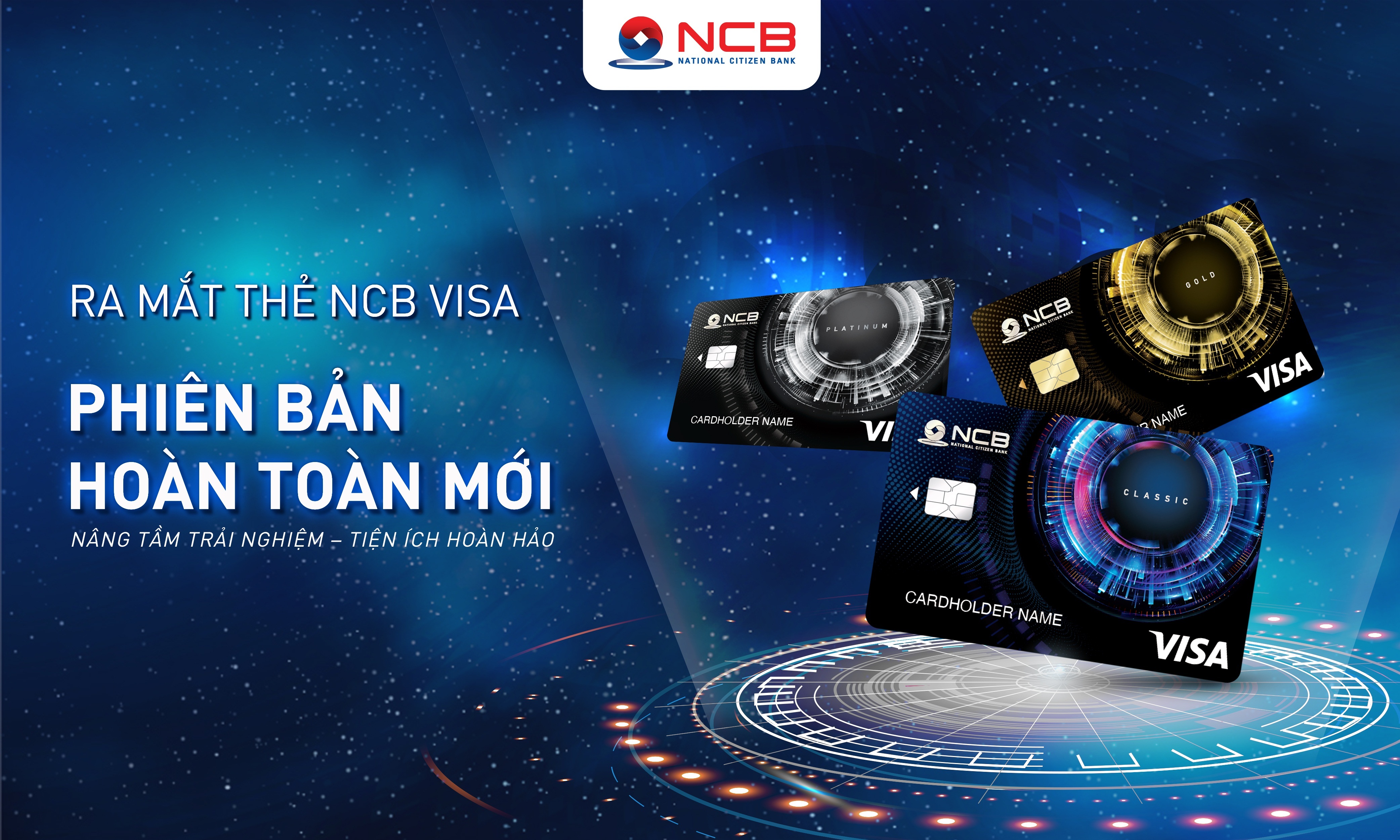 NCB RA MẮT THẺ TÍN DỤNG QUỐC TẾ VISA KHÔNG TIẾP XÚC