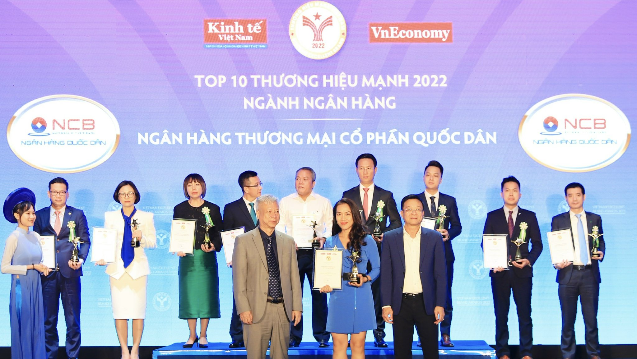 NCB LỌT TOP 10 THƯƠNG HIỆU MẠNH - NGÀNH NGÂN HÀNG 2022