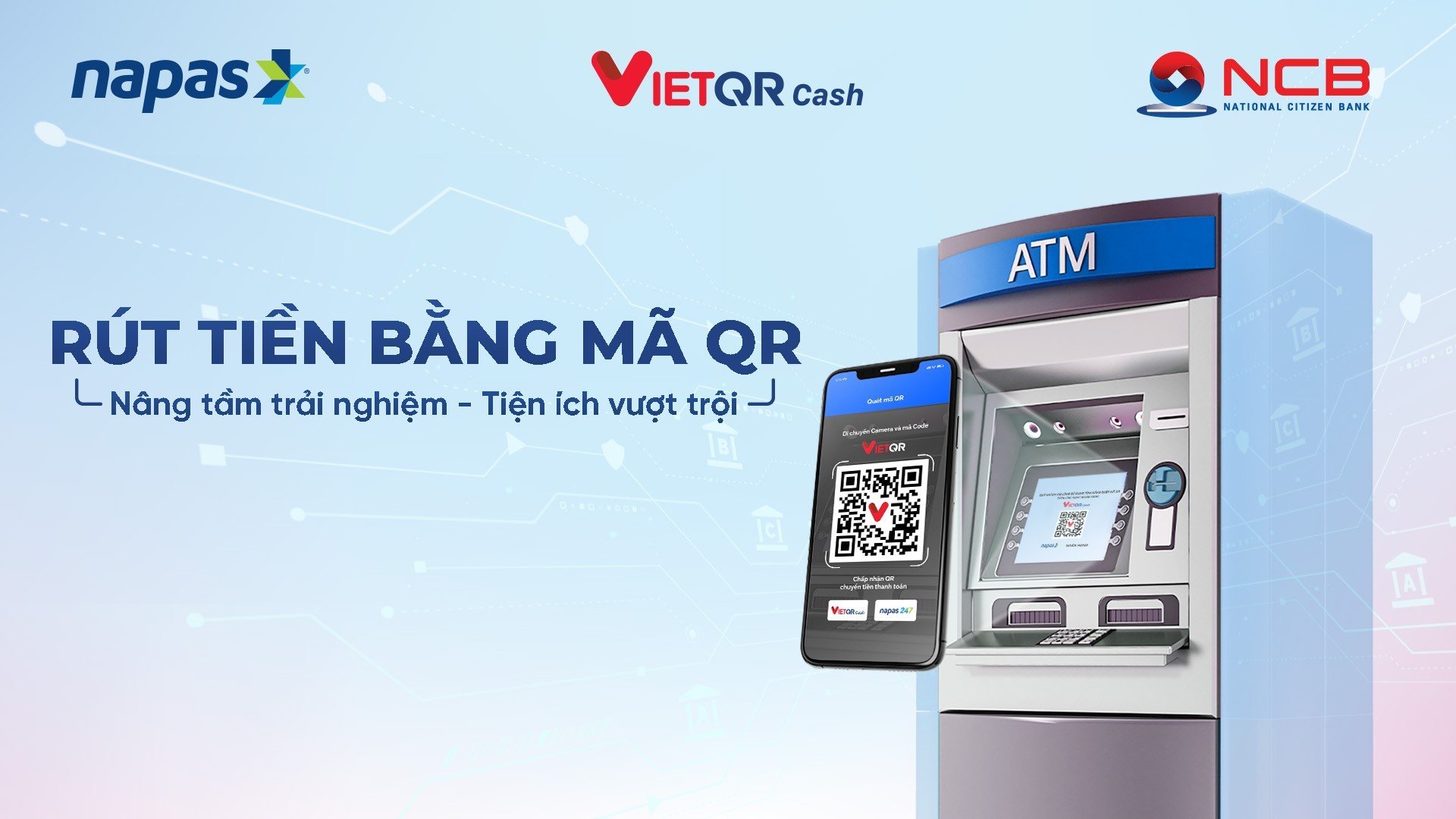 RÚT TIỀN KHÔNG CẦN THẺ VẬT LÝ, TIẾT KIỆM RÚT GỐC LINH HOẠT TRÊN NCB IZIMOBILE