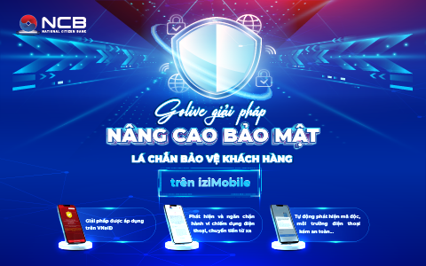 HƯỚNG DẪN THAO TÁC KHI NHẬN CẢNH BÁO “PHÁT HIỆN RỦI RO BẢO MẬT” TRÊN NCB IZIMOBILE