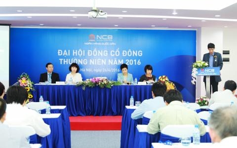 NCB TỔ CHỨC THÀNH CÔNG ĐẠI HỘI ĐỒNG CỔ ĐÔNG 2016