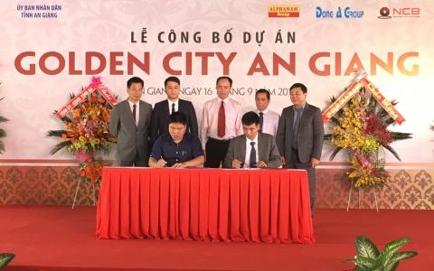 NCB TÀI TRỢ VÀ CHO VAY ĐỘC QUYỀN DỰ ÁN KHU ĐÔ THỊ GOLDEN CITY AN GIANG