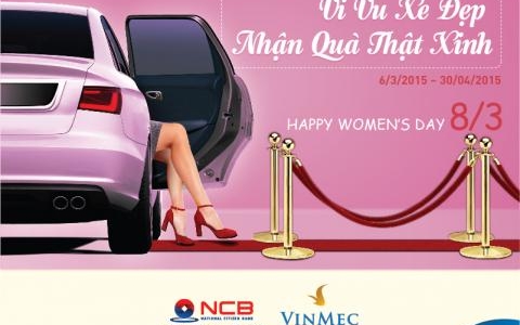 QUÀ TẶNG THÁNG 3 TRI ÂN KHÁCH HÀNG NỮ TỪ NCB