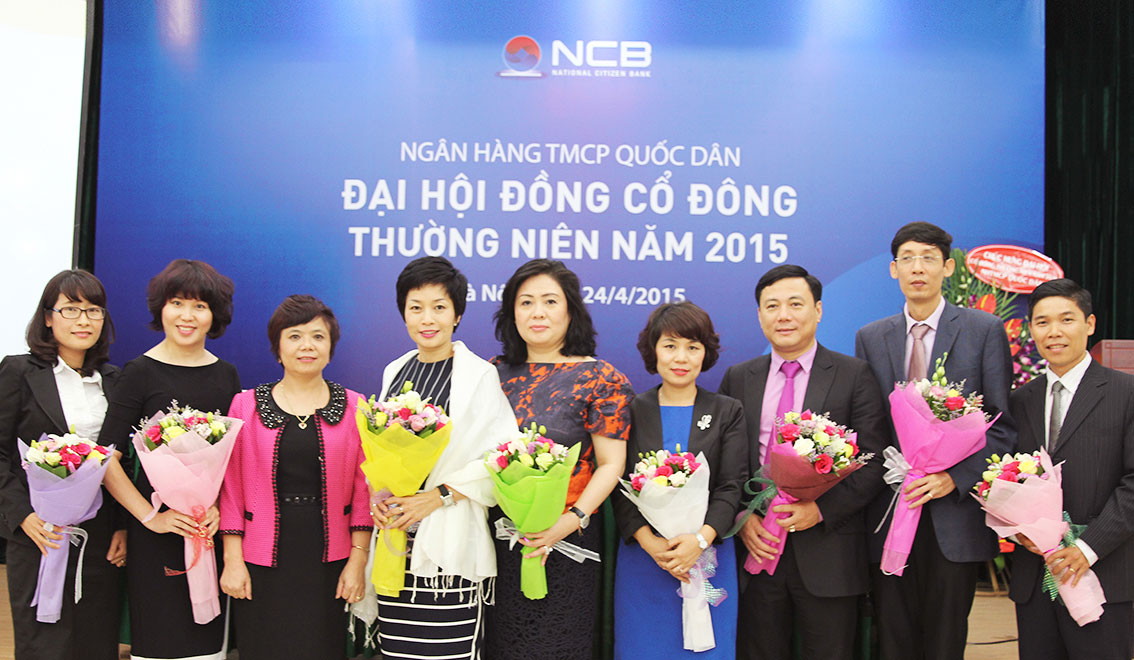 Hội đồng quản trị NCB nhiệm kỳ 2015-2020