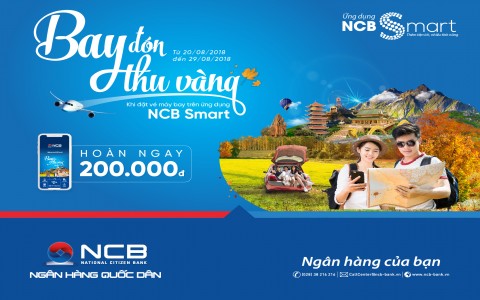 Bay đón thu vàng cùng NCB Smart