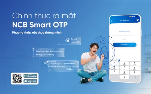 NCB SMART OTP: GIẢI PHÁP BẢO MẬT AN TOÀN  TRONG THANH TOÁN ĐIỆN TỬ