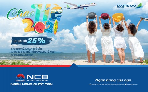 CHÀO HÈ CÙNG BAMBOO AIRWAYS - NHẬN ƯU ĐÃI LÊN ĐẾN 25%