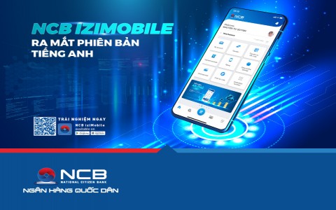 NCB IZIMOBILE RA MẮT PHIÊN BẢN TIẾNG ANH