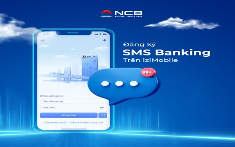 ĐĂNG KÝ SMS BANKING TRÊN IZIMOBILE