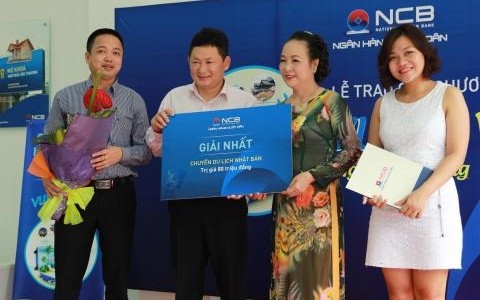 NCB TƯNG BỪNG TRAO THƯỞNG CHO KHÁCH HÀNG TRÊN KHẮP CẢ  NƯỚC