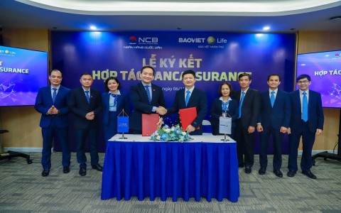 Ngân hàng NCB và Bảo Việt Nhân thọ ký kết thỏa thuận hợp tác Bancassurance